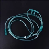 Tub canulă de oxigen nazală medical moale din PVC de unică folosință