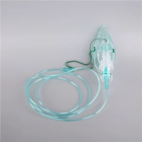 Mască cu nebulizator din PVC de unică folosință medicală