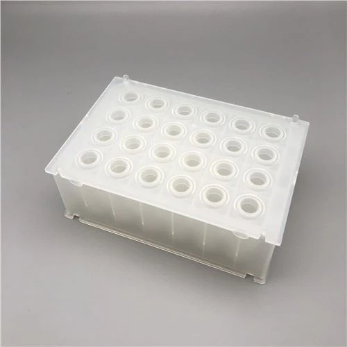 Sistem de purificare a acidului nucleic 2.2ml Lab Dnase&rnase Free Pp Magnetic Sleeve Producator 24 Deep Well Plate With Comb Tips