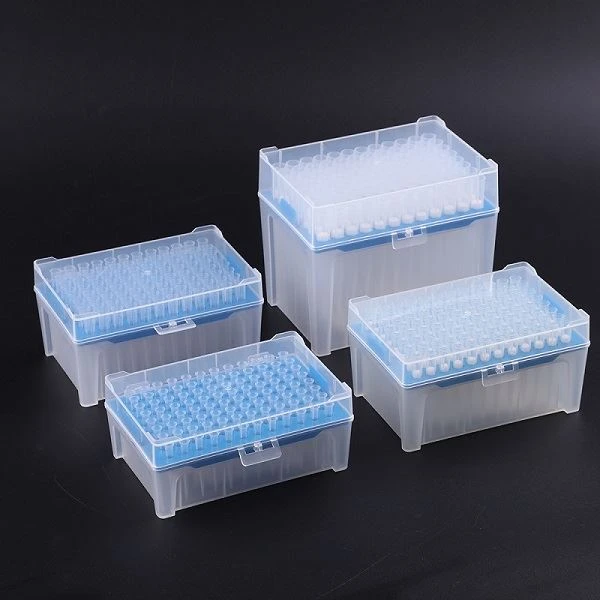 Vârf de pipetă cu filtru cu cutie